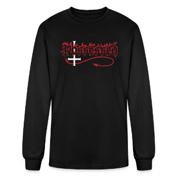 Take it Possed hrd core bnd - Men's Long Sleeve T-Shirt - black - Front
