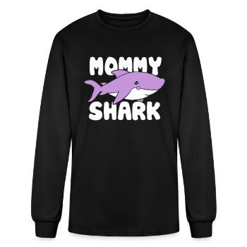 uploaded - Men's Long Sleeve T-Shirt - black - Front