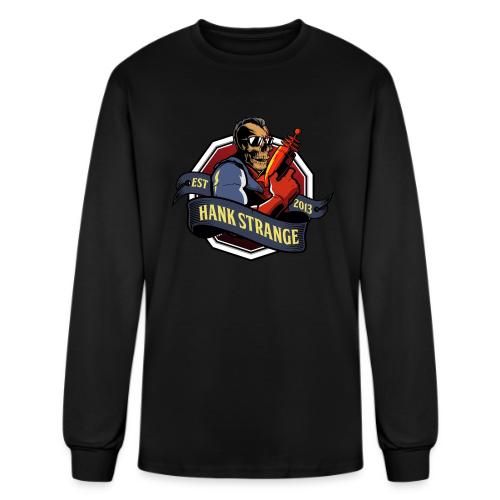 Hank Strange Laser Blaster Design - Men's Long Sleeve T-Shirt
