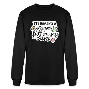Heartstopper - Men's Long Sleeve T-Shirt - black - Front
