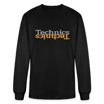 Vintage Technics Classic - Men's Long Sleeve T-Shirt - black - Front