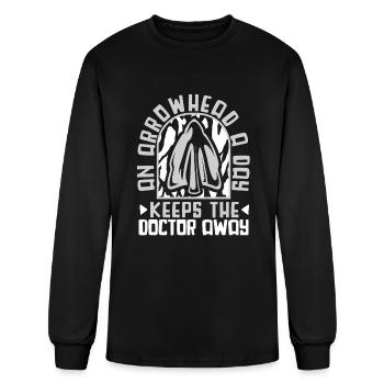 An Arrowhead A Day Artifact Rocks Flint Arrowhead - Men's Long Sleeve T-Shirt - black - Front
