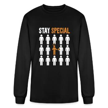 Stay Special Bread Dough Bread Maker Bread Queen - Men's Long Sleeve T-Shirt - black - Front