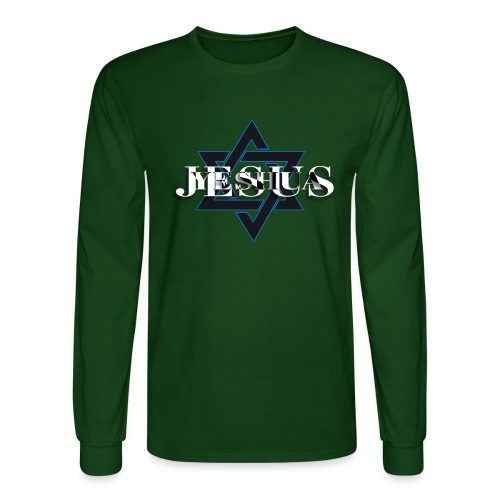 Jesus Yeshua is our Star - Men's Long Sleeve T-Shirt