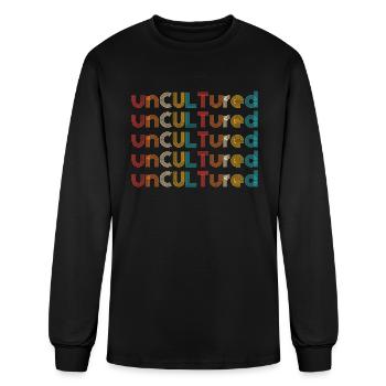 Unculture Cult - Men's Long Sleeve T-Shirt - black - Front