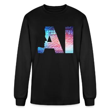 Artificial intelligence - Men's Long Sleeve T-Shirt - black - Front