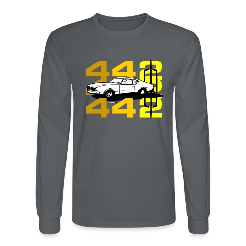 auto_oldsmobile_442_002a - Men's Long Sleeve T-Shirt