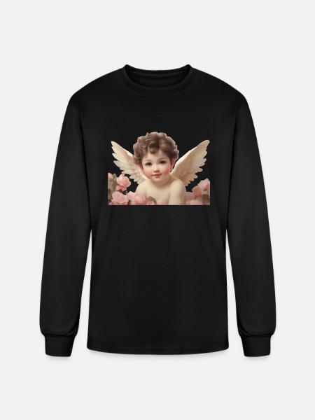 Cupid - Men's Long Sleeve T-Shirt - black