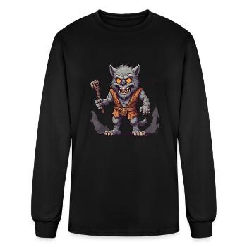 Halloween Werewolf - Men's Long Sleeve T-Shirt - black - Front