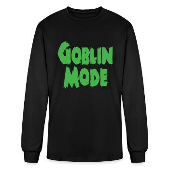 GOBLIN MODE - Men's Long Sleeve T-Shirt - black - Front