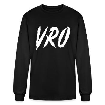 Comedy Fashion Flowers - Men's Long Sleeve T-Shirt - black - Front