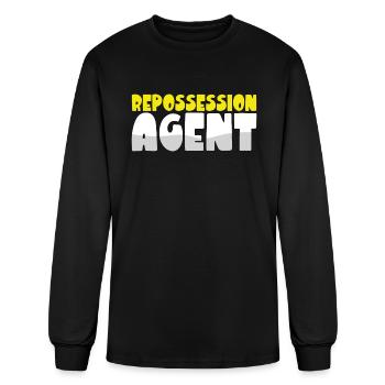 Repossession Agent - Men's Long Sleeve T-Shirt - black - Front