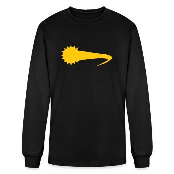 Comet - Men's Long Sleeve T-Shirt - black - Front