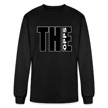 The OPPs (Opposition) Blk Letters - Men's Long Sleeve T-Shirt - black - Front