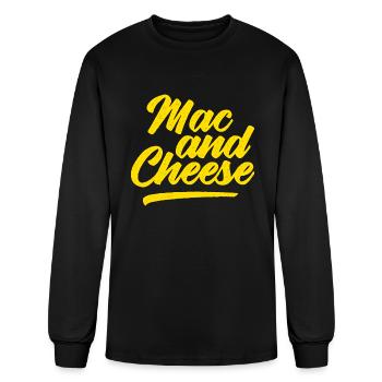 Caribbean Mac And Cheese - Men's Long Sleeve T-Shirt - black - Front