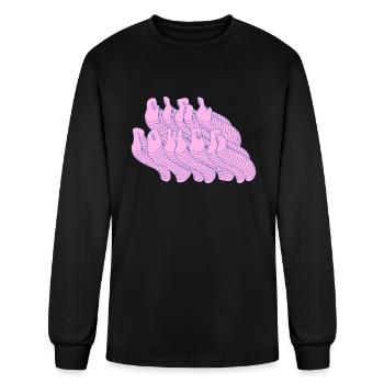 Girl Power - Men's Long Sleeve T-Shirt - black - Front