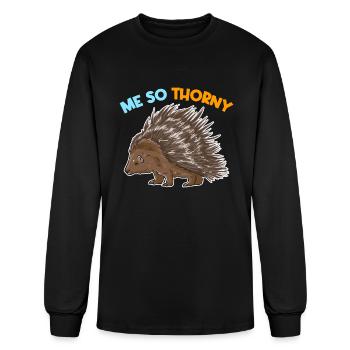 Porcupine - Me So Thorny - Men's Long Sleeve T-Shirt - black - Front