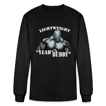 Yeah buddy light weight Ronnie Colemanbody - Men's Long Sleeve T-Shirt - black - Front