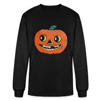 Halloween Jack - Men's Long Sleeve T-Shirt - black - Front