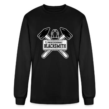 Professional Blacksmith - Men's Long Sleeve T-Shirt - black - Front