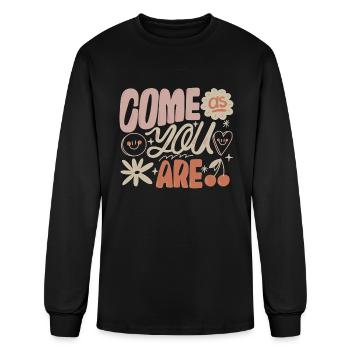 COME AS YOU ARE - Men's Long Sleeve T-Shirt - black - Front