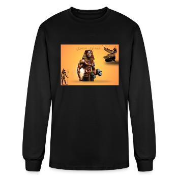 gim pharaoh - Men's Long Sleeve T-Shirt - black - Front