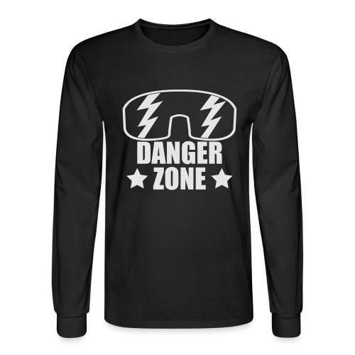 dangerzone_forblack - Men's Long Sleeve T-Shirt