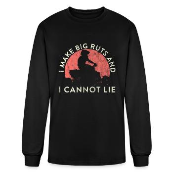 Je fais de grosses ornières et je ne peux pas mentir VTT Quad All-Terr - T-shirt à manches longues Homme - noir - Devant