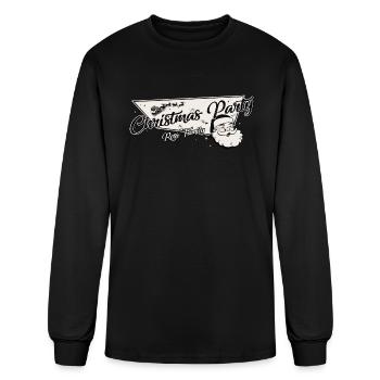 Ross Family Ready for Christmas Party Thanksgiving - Men's Long Sleeve T-Shirt - black - Front