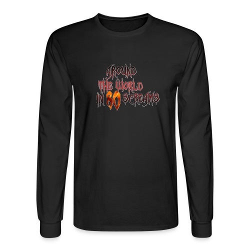Around The World in 80 Screams - Men's Long Sleeve T-Shirt
