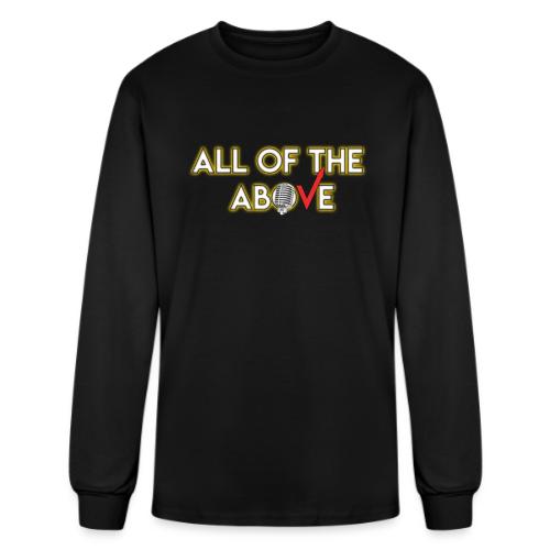 All of the Above Logo - Men's Long Sleeve T-Shirt