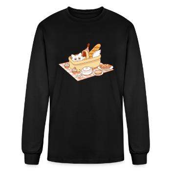 Cats And Picnics - Men's Long Sleeve T-Shirt - black - Front