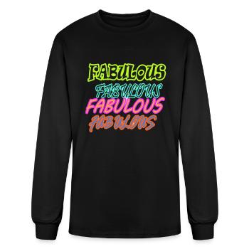 Fabulous - Men's Long Sleeve T-Shirt - black - Front