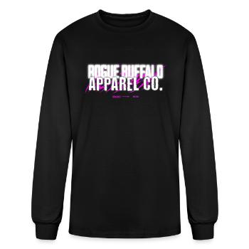 ROGUE BUFFALO - Men's Long Sleeve T-Shirt - black - Front