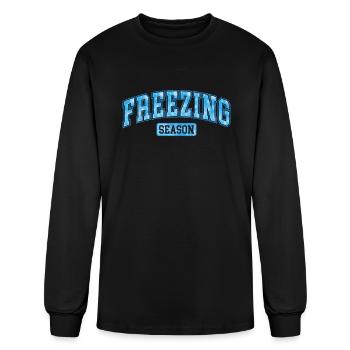 Freezing Season - Men's Long Sleeve T-Shirt - black - Front