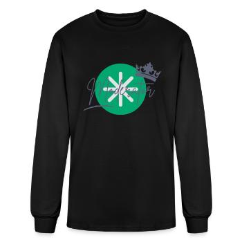 I'm Just A Moderator In The Clubhouse - Men's Long Sleeve T-Shirt - black - Front