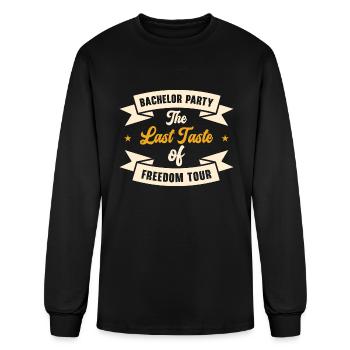 Bachelor Liquor Freedom Tour Bachelor Party - Men's Long Sleeve T-Shirt - black - Front