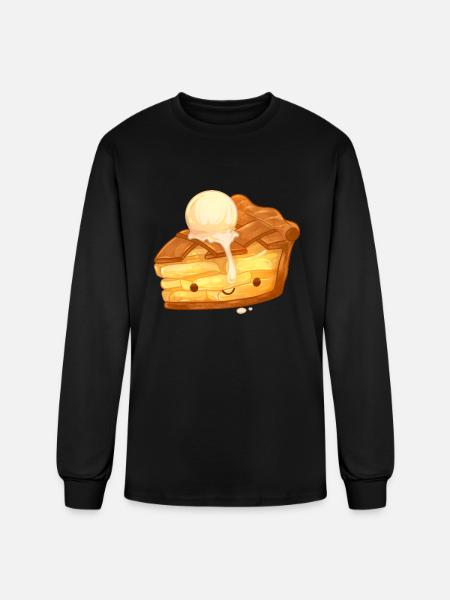 Apple Pie - Men's Long Sleeve T-Shirt - black