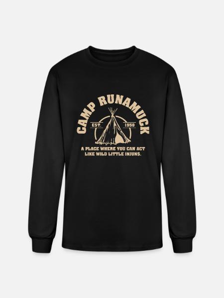 Camp Runamuck - Men's Long Sleeve T-Shirt - black