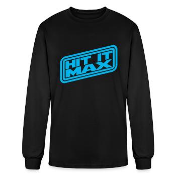 HIT IT MAX 1 - Men's Long Sleeve T-Shirt - black - Front
