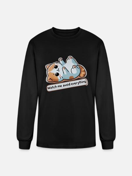 Procrastination Mode: On - Men's Long Sleeve T-Shirt - black