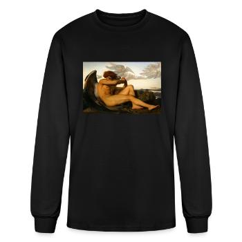 Alexandre Cabanel - Fallen Angel - Men's Long Sleeve T-Shirt - black - Front