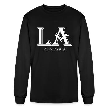 Louisiana State - Men's Long Sleeve T-Shirt - black - Front