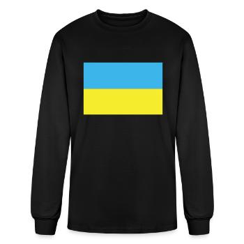 Ukraine - Men's Long Sleeve T-Shirt - black - Front