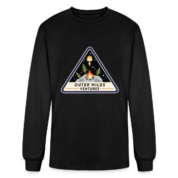 Outer Wilds Ventures Premium Scoop - Men's Long Sleeve T-Shirt - black - Front