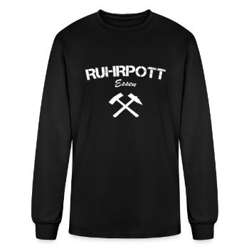 The Ruhrpotter Team Essen - Men's Long Sleeve T-Shirt - black - Front