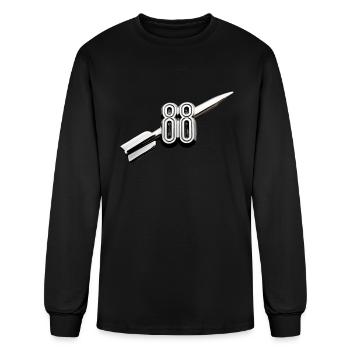 Classic Oldsmobile 88 badge emblem - Men's Long Sleeve T-Shirt - black - Front