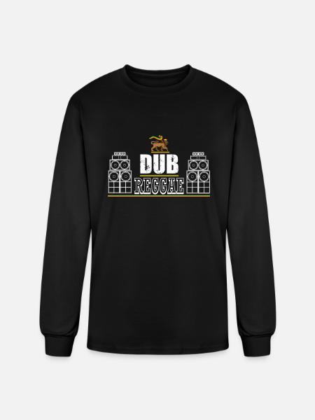 Dub Reggae - Men's Long Sleeve T-Shirt - black