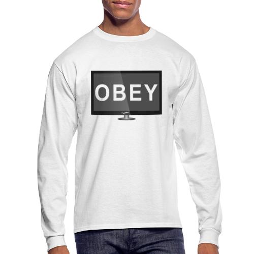OBEY TV - Men's Long Sleeve T-Shirt