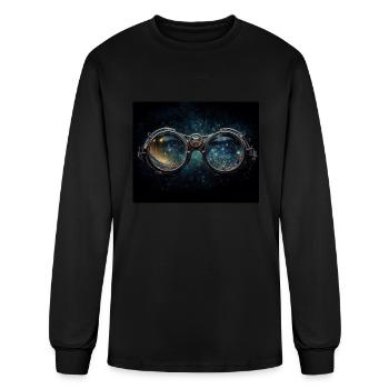 Universe in the sky - Men's Long Sleeve T-Shirt - black - Front